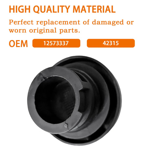 Engine Oil Filler Cap 5W-30 94-12 Fits Chevy Colorado Express 1500 Silverado 1500 GMC Replaces OEM 12573337 OE Style