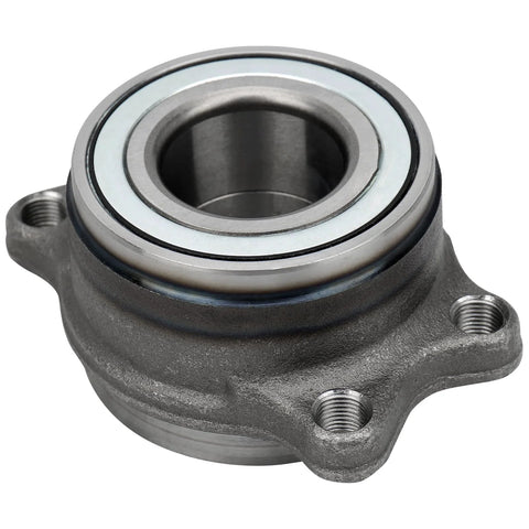 Close-up of Pair Rear Wheel Bearing Kit For Subaru Baja 2003 2006, Legacy 2000 2004, Outback 2000 2004 Without ABS, 4 Bolt Square Flange