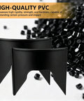High-quality PVC material for Spliceable Slope Planter Kit with Shovel, 20 pcs round edging rings for erosion control