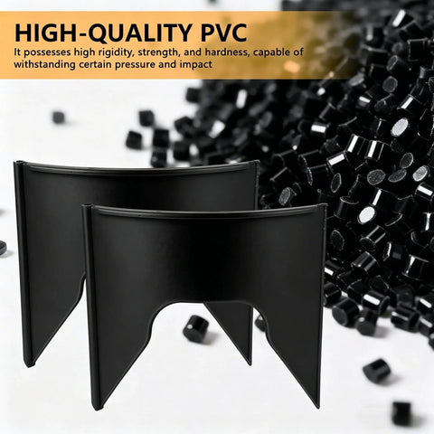 High-quality PVC material for Spliceable Slope Planter Kit with Shovel, 20 pcs round edging rings for erosion control