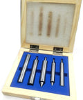 Five Piece Edge Finder Set With Hardened Tool Steel For Imperial Standard Alignment Includes EF-130 EF-132 EF-133 EF-134