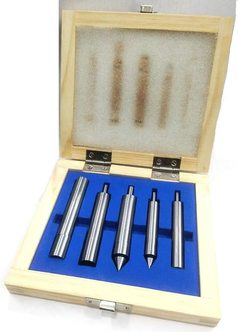 Five Piece Edge Finder Set With Hardened Tool Steel For Imperial Standard Alignment Includes EF-130 EF-132 EF-133 EF-134