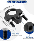 Specifications of Inner Tie Rod Removal Tool Three Eighths Inch Drive Universal Low Profile Design