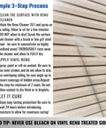 Step-by-step guide for Premium Siding Restorer Kit That Brings Back Original Color To Vinyl Metal And Hardie Siding