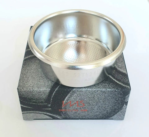 Competition Series 14-18g 62.5mm flat bottom espresso filter basket with 641 holes 304 stainless steel on box