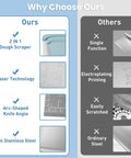 Comparison chart of All In One Bench Scraper For Dough And Pastry features versus others, highlighting scraper advantages.