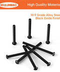 Pro Shop Ready M6 Socket Head Cap Screw Assortment Pack features 10.9 grade alloy steel bolts with black oxide finish.