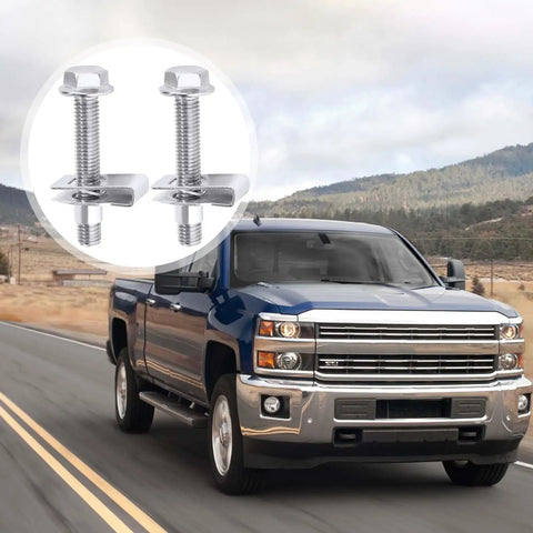 Includes Four 304 Stainless Steel Fuel Tank Strap Bolts And Four Premium Locking Nuts For Silverado truck on road