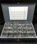 Stainless Steel Hex Head Cap Screws Bolts Nuts Washers And Lock Washers 970 Piece One Stop Fastener Kit With Tray for DIY projects