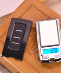 Tiny Car Key Sized LCD Digital Balance Scale Dope Pocket Gram Scale For Jewelry Diamonds Gold And Kitchen Use 0.01g To 200g