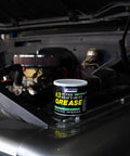 Masters Heavy-Duty No. 3 Wheel Bearing Grease, 16 oz, Sodium-Based Multi-Purpose Lubricant For Severe Conditions in car engine bay.