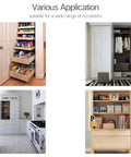 Stainless Steel Double Roller Catch 20 Pack Cabinet Door Stopper With Screws For Cupboard Kitchen Soft Close Quiet Closing