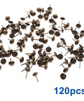 Pro Grade Bronze Upholstery Tacks And Decorative Furniture Nails For Wood Restoration rust resistant metal thumb pins 120 pack scattered