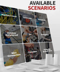 Pro Grade 4:1 Heat Shrink Tubing Kit With 3.54 Inch Extra Length, scenarios for electrical and marine use displayed.