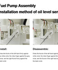 Installation instructions for oil level sensor on Fuel Pump Assembly For Polaris Ranger EFI 500 700 800 CREW