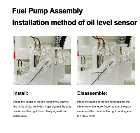 Installation guide for Plug And Play Electric Fuel Pump Module Assembly For 2011-2020 Dodge Grand Caravan Chrysler Town And Country Ram C V And Volkswagen Routan 3.6L V6 Replacement With O Ring Included.