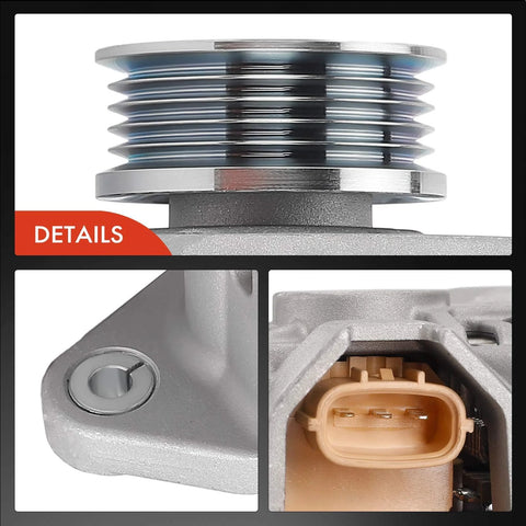 Alternator Compatible With Subaru Forester 1999 To 2002 And Impreza 1999 To 2001 12V 75A Clockwise Rotation Five Groove Pulley