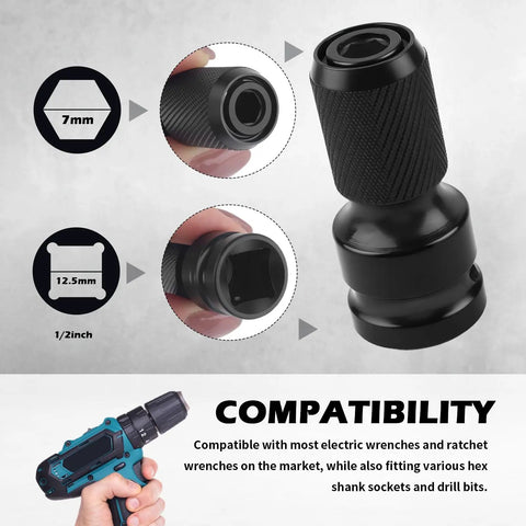 Badass Wheel Hub Cleaning Tool Kit That Kicks Rust Right Out Featuring 1/2 inch drive adapter for various tool compatibility.