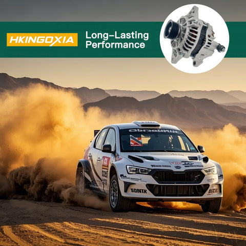 Rally car with Boost Your Ride With 80A High Output Automotive Alternator Replacement For Subaru Impreza And Forester H4 Engines 99 02