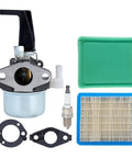 Carburetor And Air Filter Tune Up Kit For Briggs And Stratton Engines 110402 110412 6HP 6.5HP 5HP 5.5HP 7HP Kit Components
