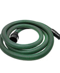 Premium 5 Meter Replacement Dust Extractor Hose Compatible With Festool, flexible green hose for dust collection system.