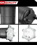 Drop-In Fuel Pump 16700-HP5-602 Replacement For Honda ATV TRX700XX 2008 2009 close-up and side views showing connectors