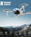 4K Camera Drone With GPS Auto Return, Waypoint Flight, Orbit Mode, Follow Me, Gesture Control, Foldable Design in flight