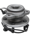 Front Wheel Bearing Hub Assembly With ABS For 4x4 Ford Ranger 2003 Through 2009 And Explorer Lineup, 3-bolt flange, sensor wire