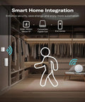 Smart home integration with Zigbee Motion Sensor R1 With Adjustable Sensitivity And Real Time Alerts, hub required, closet view