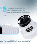 BlueStars 9-100-9002 pressure relief valve replacement kit, white plastic body with black cap, pack of 2 for Polaris pool cleaners