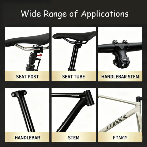 Carbon Paste For Bike Seatpost And Carbon Components Nonslip Oil Pastes With Anti Slip Formula All In One Assembly Paste For Seatpost Stem Handlebars And Forks 2 Pack White Keeps Post Locked Reduces Slippage Smooth Rides, seatpost stem handlebar use