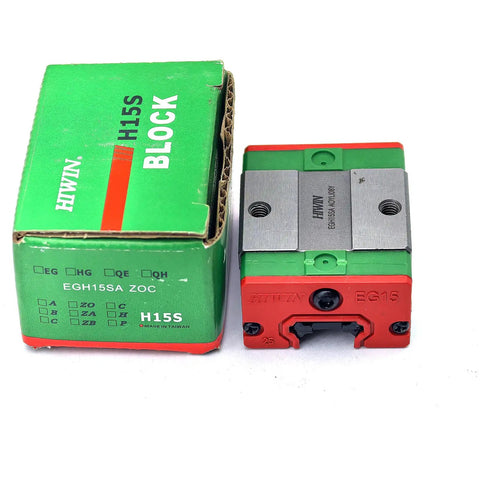 High Precision Linear Block Guide EGH15SA For Smooth Carriage Rail Motion In CNC, Woodworking, Metalworking, And Automation Projects Built For Boss Level Precision, Low Backlash, Durable Build, High Load Capacity, And Easy Setup For Applications., EGH15SA block guide with box