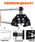 Roller Chain Breaker Cutter And Chain Holder Puller Disassembly Tools Kit For 0.25 To 0.75 Inch Pitch Chains in high carbon steel