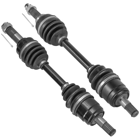 Honda Rancher 420 Front Left And Right Beefy Axle Set For Trx420Fm1 And Trx420Fm2 2014 2015 2016 4x4 Auto DCT ES EPS Heavy Duty Replacement Shafts Durable., pair of front CV axles with boots and clips