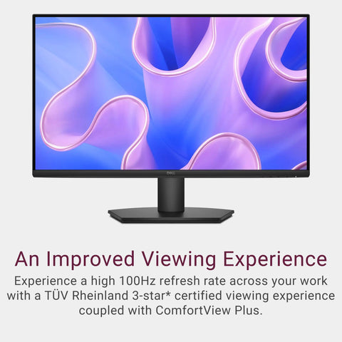 27 Inch Full HD Monitor With 100Hz Refresh For Ultra Smooth Motion, IPS Panel Delivers Crisp Color And Wide Angles, Anti Glare Display