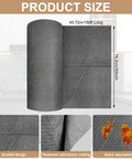 Heavyweight Absorbent Mat Roll 150 Foot Long By 30 Inch Wide for Oil and Water Spills in Home Garage or Basement