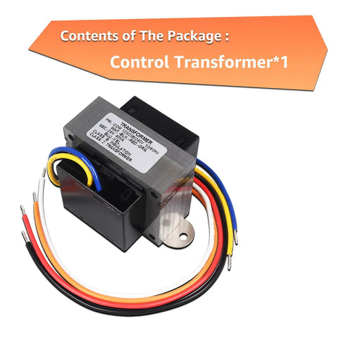 24V Transformer Replacement For Motors Armatures 50354 Converting 120V 208V And 240V To 24V 40VA Closed Shell Design