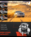 2 Pack Rear Wheel Bearing And Hub Assembly For Mazda 3 2004 2013 3 Sport 2009 2013 And 5 2006 2010 2012 2017 5 Lug Compatible With 4 Wheel ABS Heavy Duty displayed with high-load capacity features