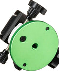 Star Adventurer Latitude EQ Base Polar Alignment System with green circular plate, knobs, and internal gearing visible.