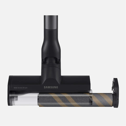 Bespoke Jet Soft Action Brush Tool Attachment for Cordless Stick Vacuums, anti-static silver-thread brush close-up