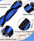 Replacement Parts Kit For Eufy Robotic Vacuums 11S Max, 15C Max, 30C Max, G30 Series, featuring blue roller brush detail