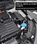 Porsche Cayenne 2003 Through 2018 Windshield Washer Fluid Reservoir Cap Cover installed in car engine bay