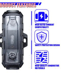 Heavy Duty Inline Anl Fuse Holder With 200 Amp Fuses For One Zero Or Four Gauge Awg Car Audio Wiring showing detailed product features.