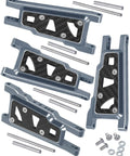 Beefed Up Alloy Front And Rear Suspension Arm Upgrade Kit For 1/10 Slash 4x4 And Slash 4x4 VXL, CNC Machined Anodized Aluminum A Arms