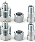 2 Pack Hydraulic Quick Connect Couplers Heavy Duty Fittings For Tractor And Skid Steer Loader Easy Install Replacement Parts Industrial Tools For Hydraulic Systems And Industrial Equipment Maintenance And Quick Connect Compatibility, carbon steel