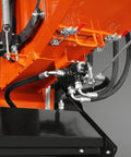 Hydraulic system and controls of 6 Inch PTO Hydraulic Wood Chipper For 20 To 50 HP Tractors With 3 Point Hitch Model WC68H
