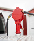 Manual Fuel Transfer Rotary Hand Pump With Reversible Flow No Power Needed, Grab-and-Go Portable Tool For Fueling Or Draining Vehicle Tanks