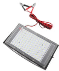 Yechiry Flood Light Board for Camping and Emergencies, 100W LED with clips and wiring for portable use.