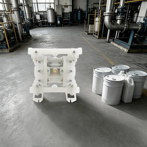 Heavy Duty Air Operated Diaphragm Pump With 1/2 Inch Inlet, Boasting 164 Ft High Lift And 16 Ft Suction For Rapid Fluid Transfer. Leak-Proof Sealing Design Ensures Reliable Performance And Boosts Work Efficiency For Any Tough Job Around The House Or Shop