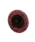 Scotch-Brite Roloc Surface Conditioning Disc For Aggressive Deburring And Finishing, Pro Grade 2 Inch Diameter, front view